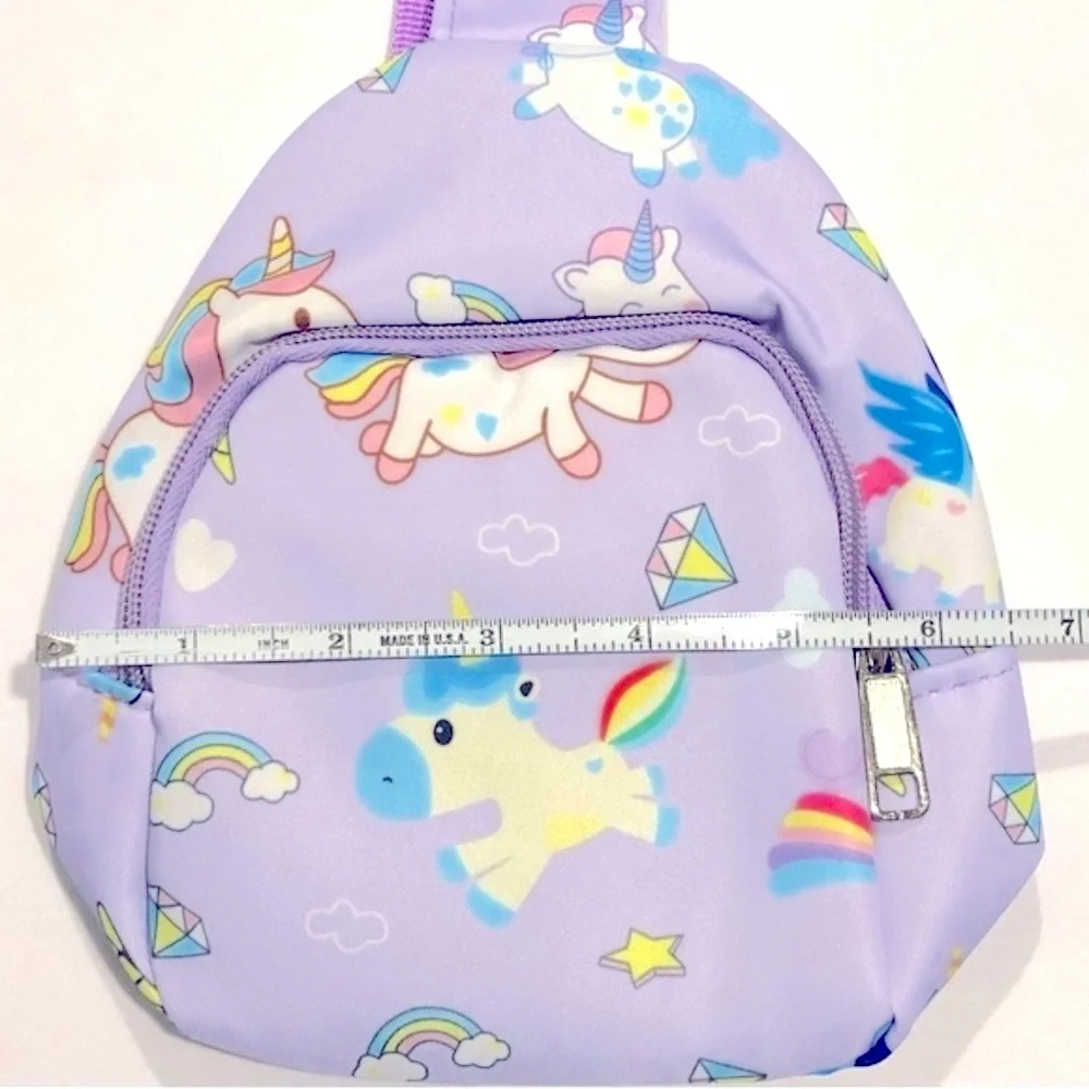 Toddler Girls Unicorn Small Crossbody Bag